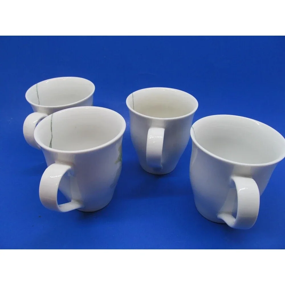 Dansk Whisperwoods Ginko Branch Set Of Four 4